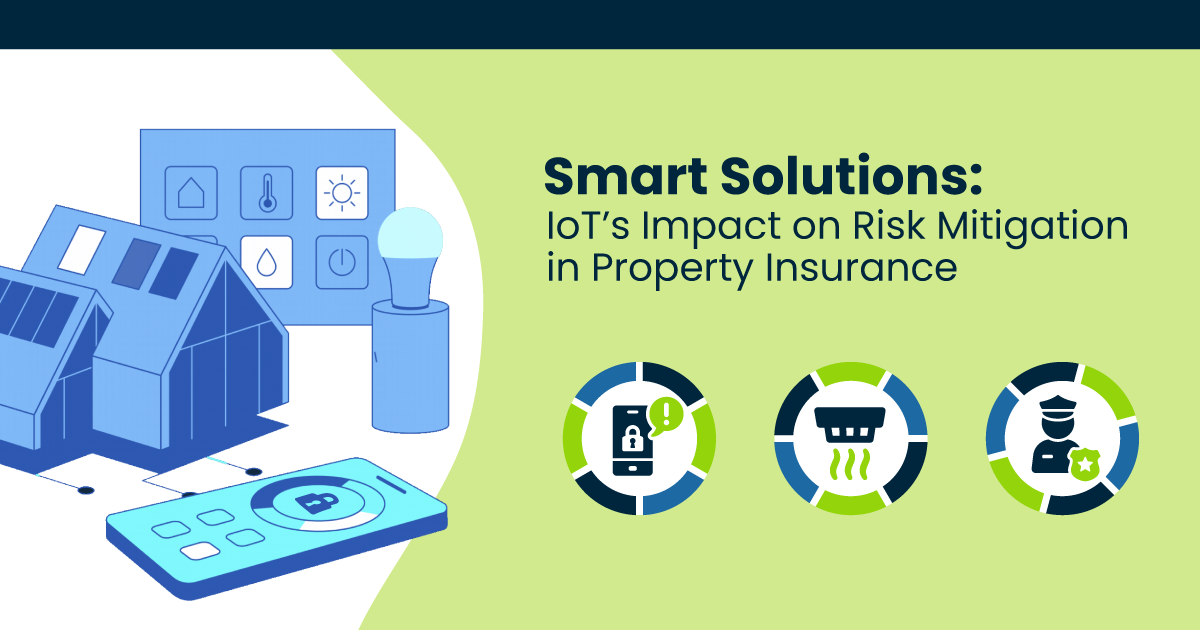 Smart Solutions: IoT's Impact on Risk Mitigation in Property Insurance Illustration