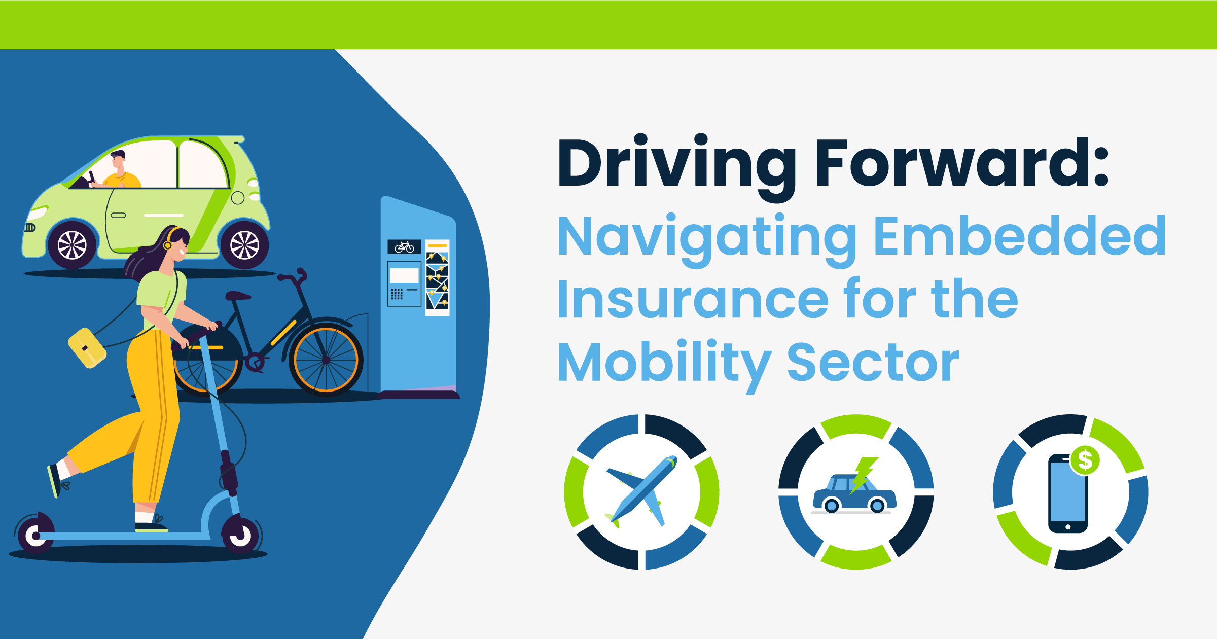 Driving Forward: Navigating Embedded Insurance for the Mobility Sector Illustration