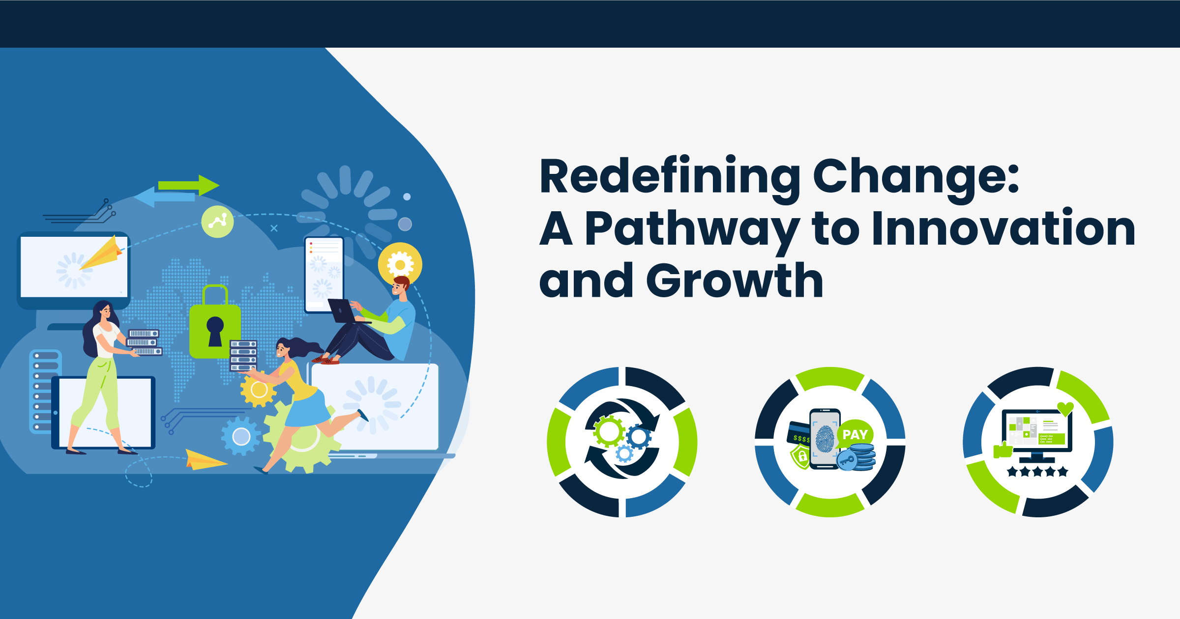 Redefining Change: A Pathway to Innovation and Growth Illustration