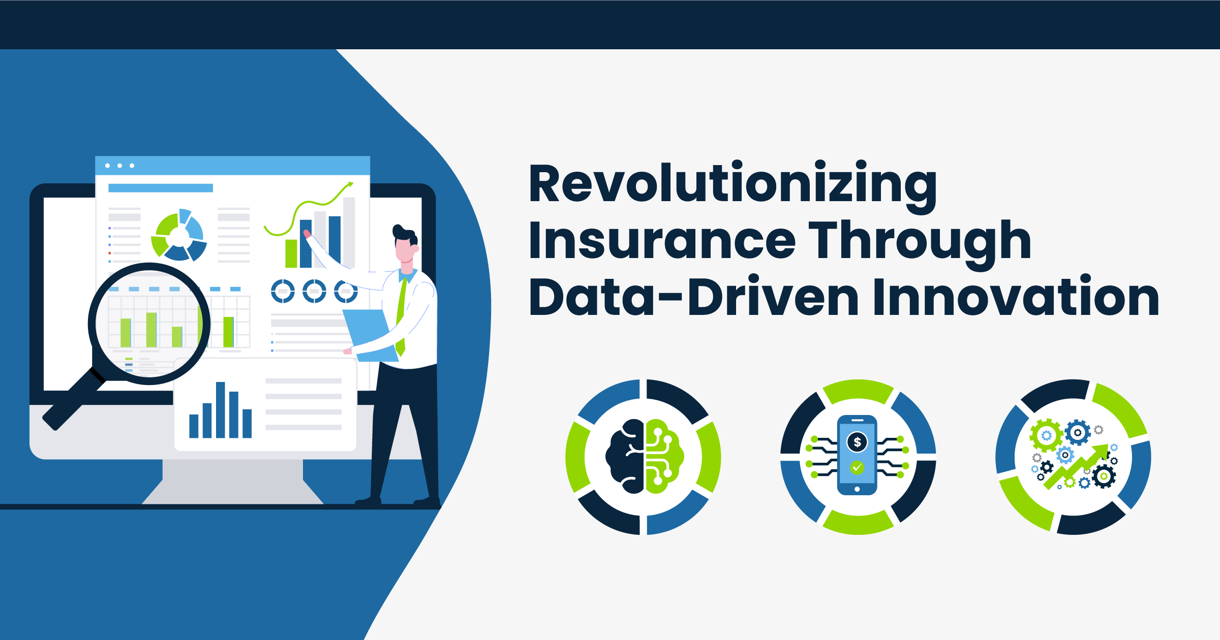 Revolutionizing Insurance Through Data-Driven Innovation Illustration