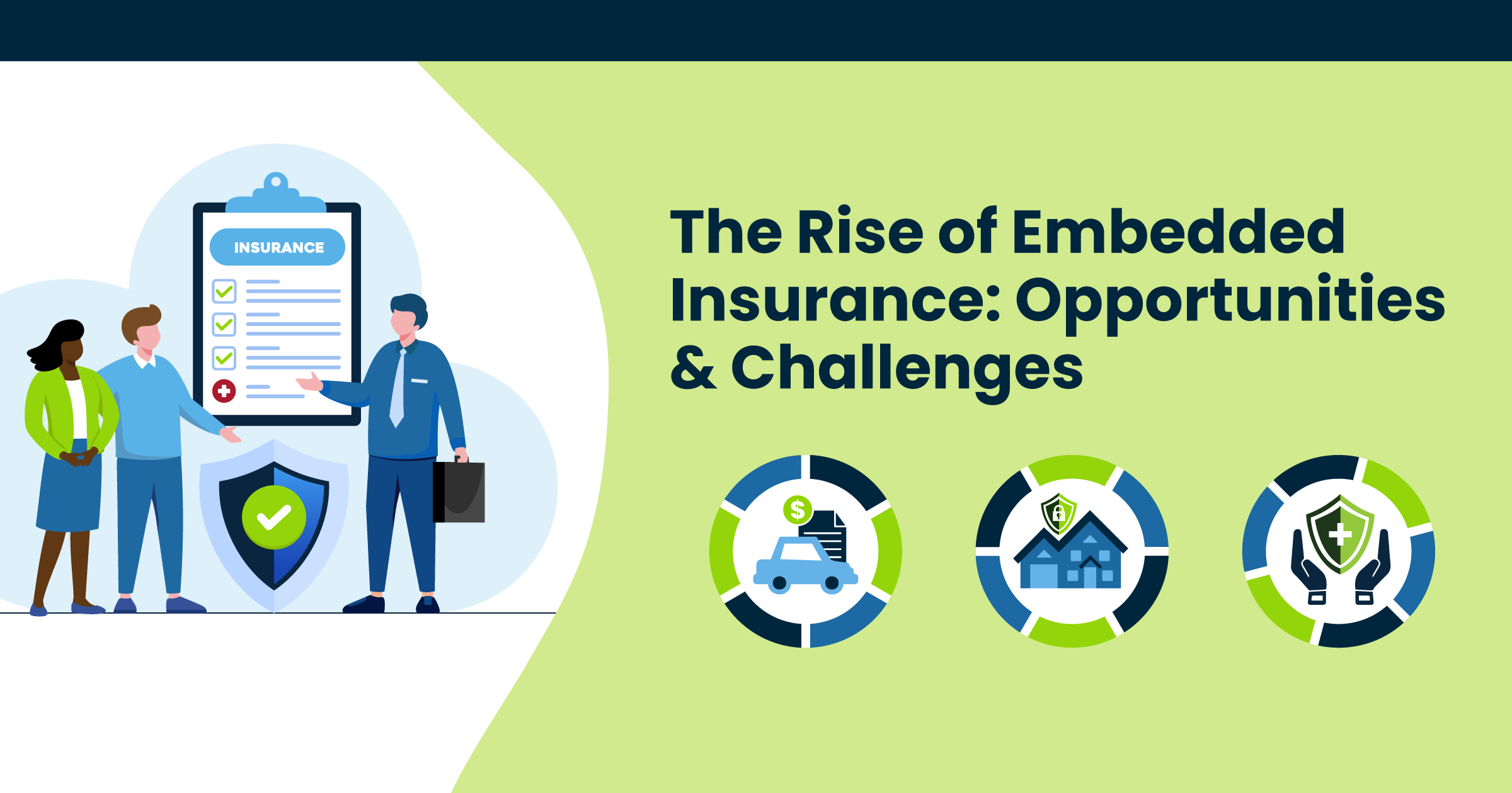 The Rise of Embedded Insurance: Opportunities & Challenges Illustration